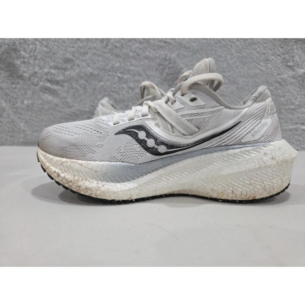 Saucony Triumph 20 Womens Running Shoes Fog Black S10759-11 Size 6